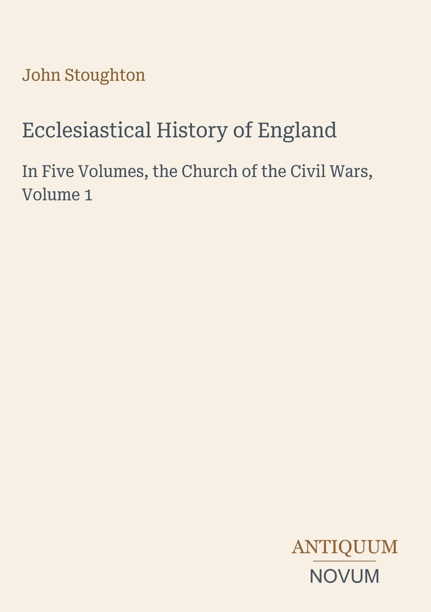 Ecclesiastical History of England