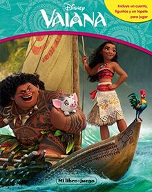 Vaiana. Mi libro-juego: Incluye un cuento, figuritas y un tapete para jugar (Libroaventuras)