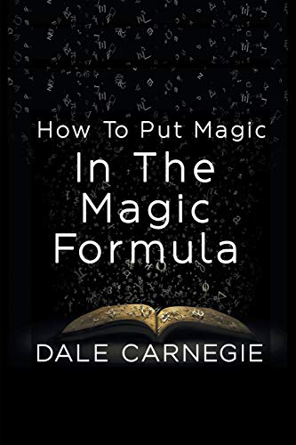 How To Put Magic In The Magic Formula