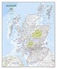 National Geographic Maps: Scotland Classic, Laminated: Political Map (National Geographic Reference Map)