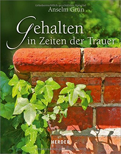 Vergissmeinnicht Gross   Gehalten in Zeiten der Trauer - Anselm Grün Gebunden
