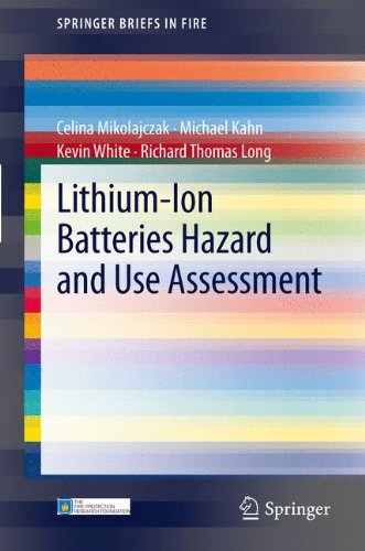 Lithium-Ion Batteries Hazard And Use Assessment (Springerbriefs In Fire)
