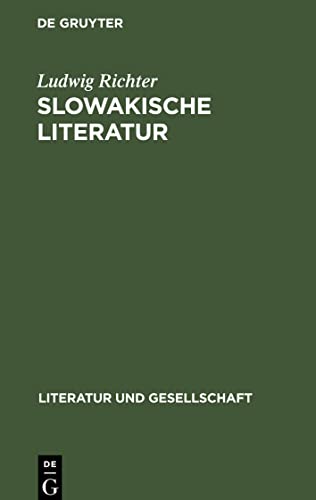 Slowakische Literatur: Entwicklungstrends vom Vormärz bis zur Gegenwart