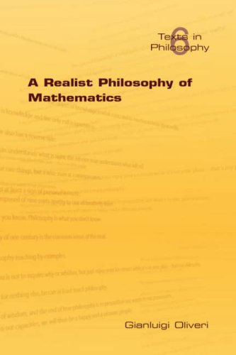 A Realist Philosophy of Mathematics (Texts in Philosophy)