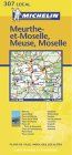 Michelin Karten, Bl.307 : Meurthe-et-Moselle, Meuse, Moselle (Michelin Local France)