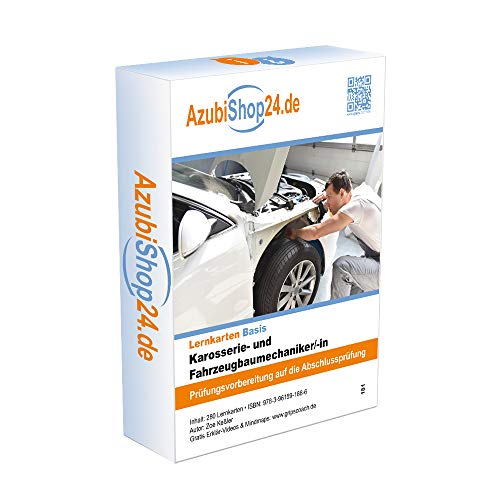 Lernkarten Karosserie- und Fahrzeugbaumechaniker /in Prüfung Prüfungsvorbereitung: Prüfung Karosserie- und Fahrzeugbaumechaniker /in Prüfungsvorbereitung Ausbildung