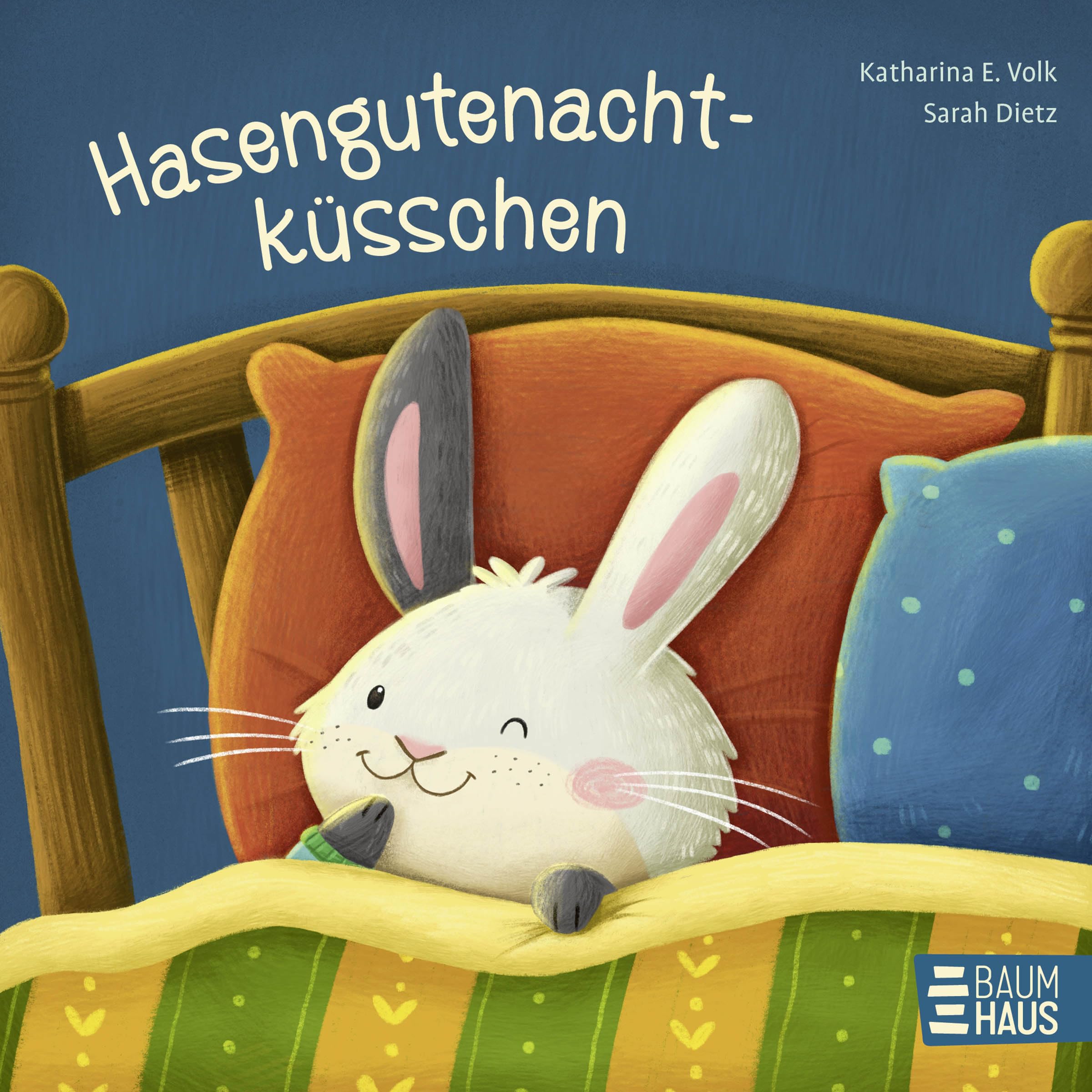 Hasengutenachtküsschen: Ein süßes Gute-Nacht-Pappbilderbuch für müde Hasenkinder ab 2 Jahren