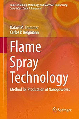 Flame Spray Technology: Method for Production of Nanopowders (Topics in Mining, Metallurgy and Materials Engineering)