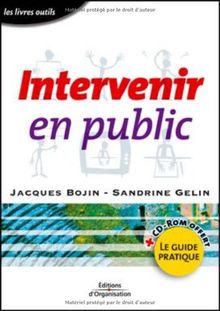 Intervenir en public (1 livre + 1 CD-ROM)