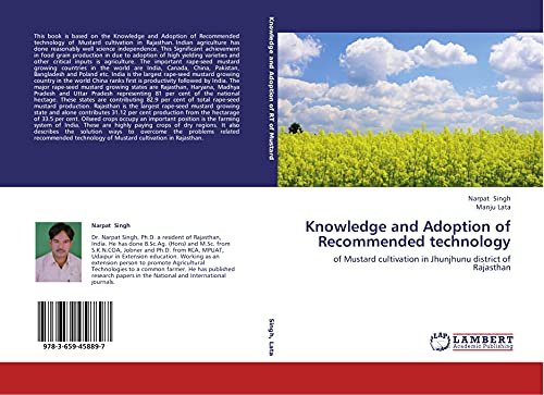 Knowledge and Adoption of Recommended technology: of Mustard cultivation in Jhunjhunu district of Rajasthan