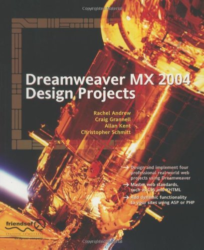 Dreamweaver Mx 2004 Design Projects