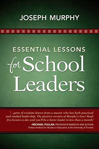 Essential Lessons for School Leaders