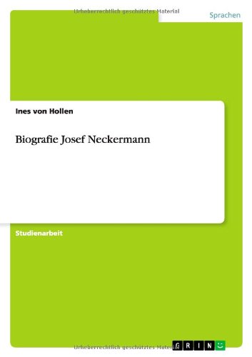 Biografie Josef Neckermann