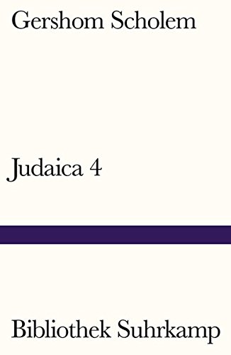 Judaica IV (Bibliothek Suhrkamp)