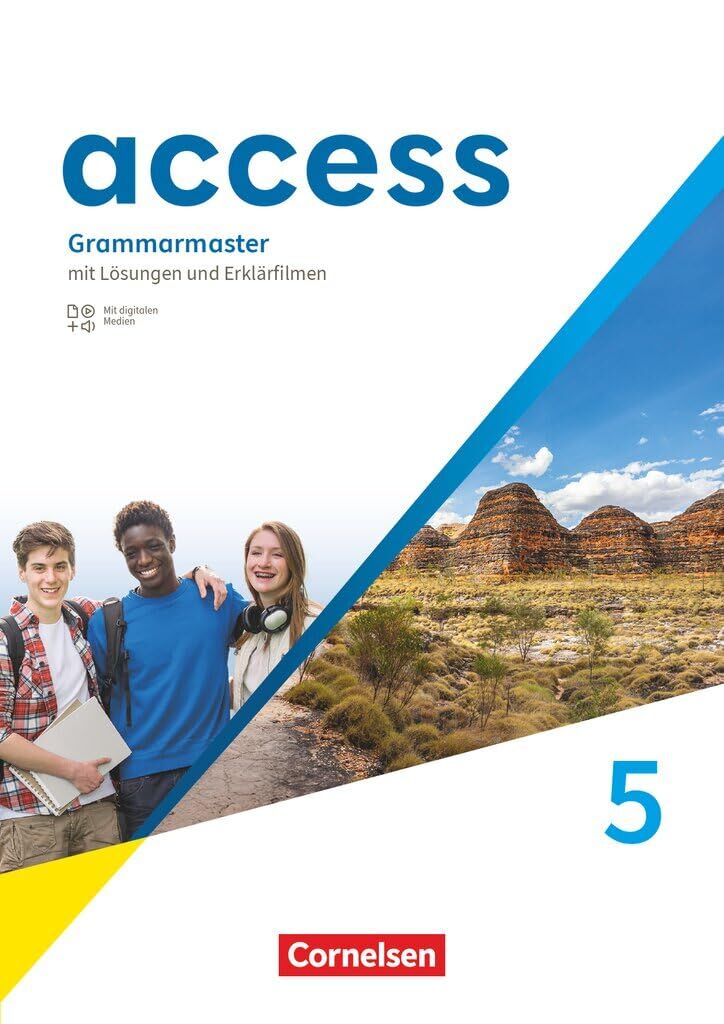 Access Band 5: 9. Schuljahr - Allgemeine Ausgabe 2022 - Grammarmaster mit Lösungen und Erklärfilmen