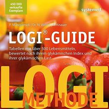 LOGI-Guide: Tabellen mit über 500 Lebensmitteln, bewertet nach ihrem glykämischen Index und ihrer glykämischen Last