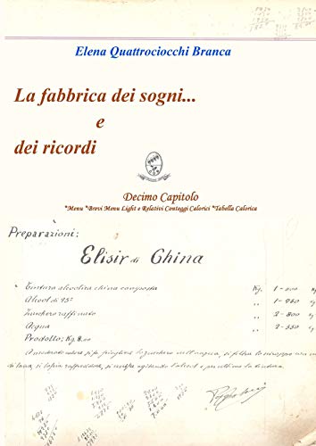 La Fabbrica Dei Sogni . . . E Dei Ricordi - 10° Capitolo *Menu *Brevi Menu Light E Relativi Conteggi Calorici *Tabella Calorica