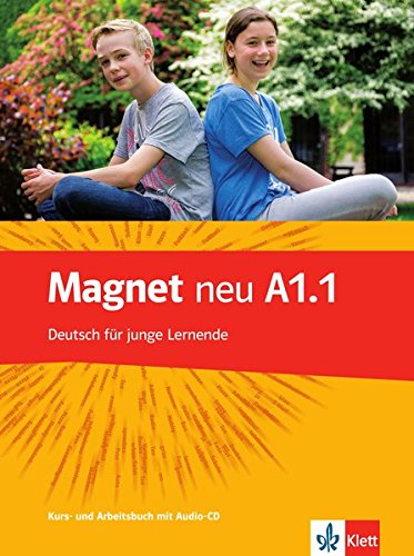 Magnet neu - Deutsch für junge Lernende   A11   Kurs- und Arbeitsbuch m Audio-CD Kartoniert (TB)