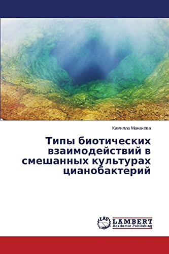 Tipy bioticheskikh vzaimodeystviy v smeshannykh kul'turakh tsianobakteriy