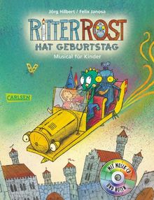 Ritter Rost: Ritter Rost hat Geburtstag: Buch mit CD