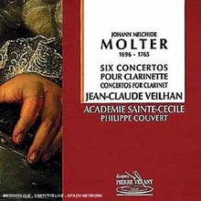Molter: 6 Konzerte für Hohe D-Klarinette von Jean-Claude Veilhan | CD | Zustand sehr gut