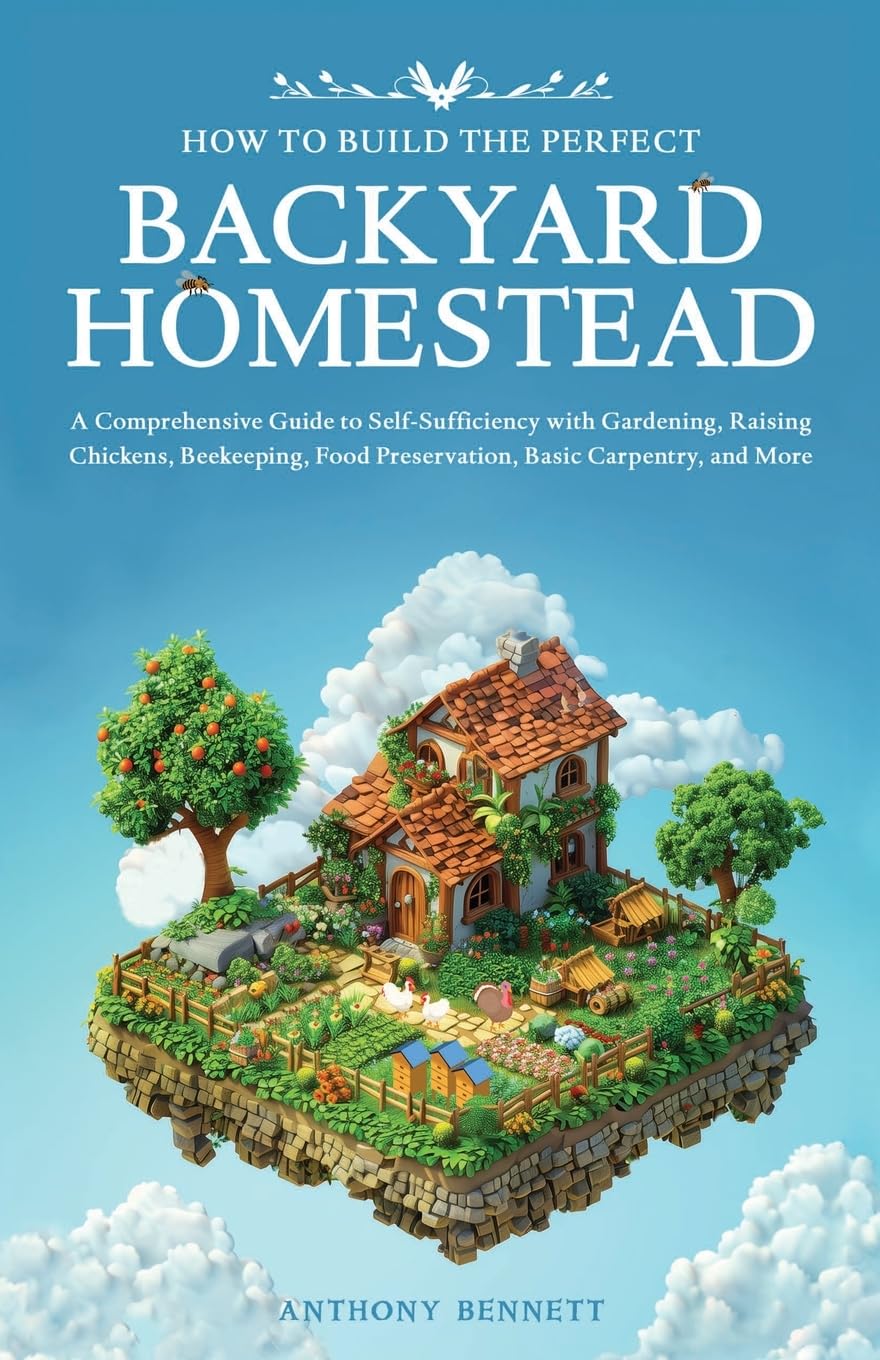 Anthony Bennett How To Build The Perfect Backyard Homestead, A Comprehensive Guide To Self-Sufficiency With Gardening, Raising Chickens, Beekeeping, Food ... And