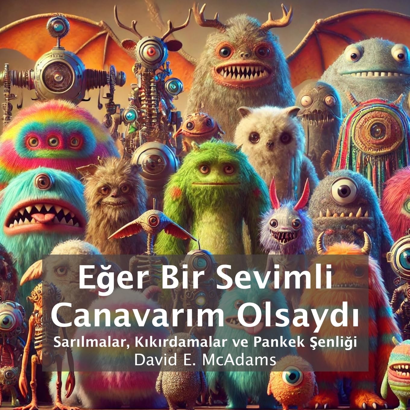 E¿er Bir Sevimli Canavar¿m Olsayd¿: Sar¿lmalar, K¿k¿rdamalar ve Pankek ¿enli¿i (Çocuklar İçin İlham Verici Kitaplar)
