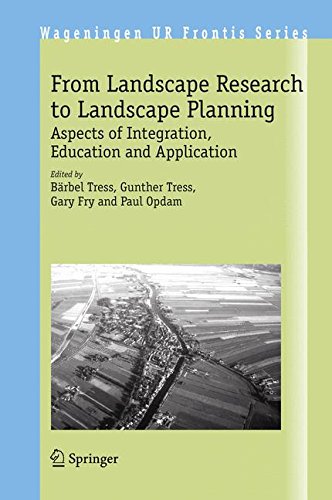 From Landscape Research to Landscape Planning: Aspects of Integration, Education and Application (Wageningen UR Frontis Series, Band 12)