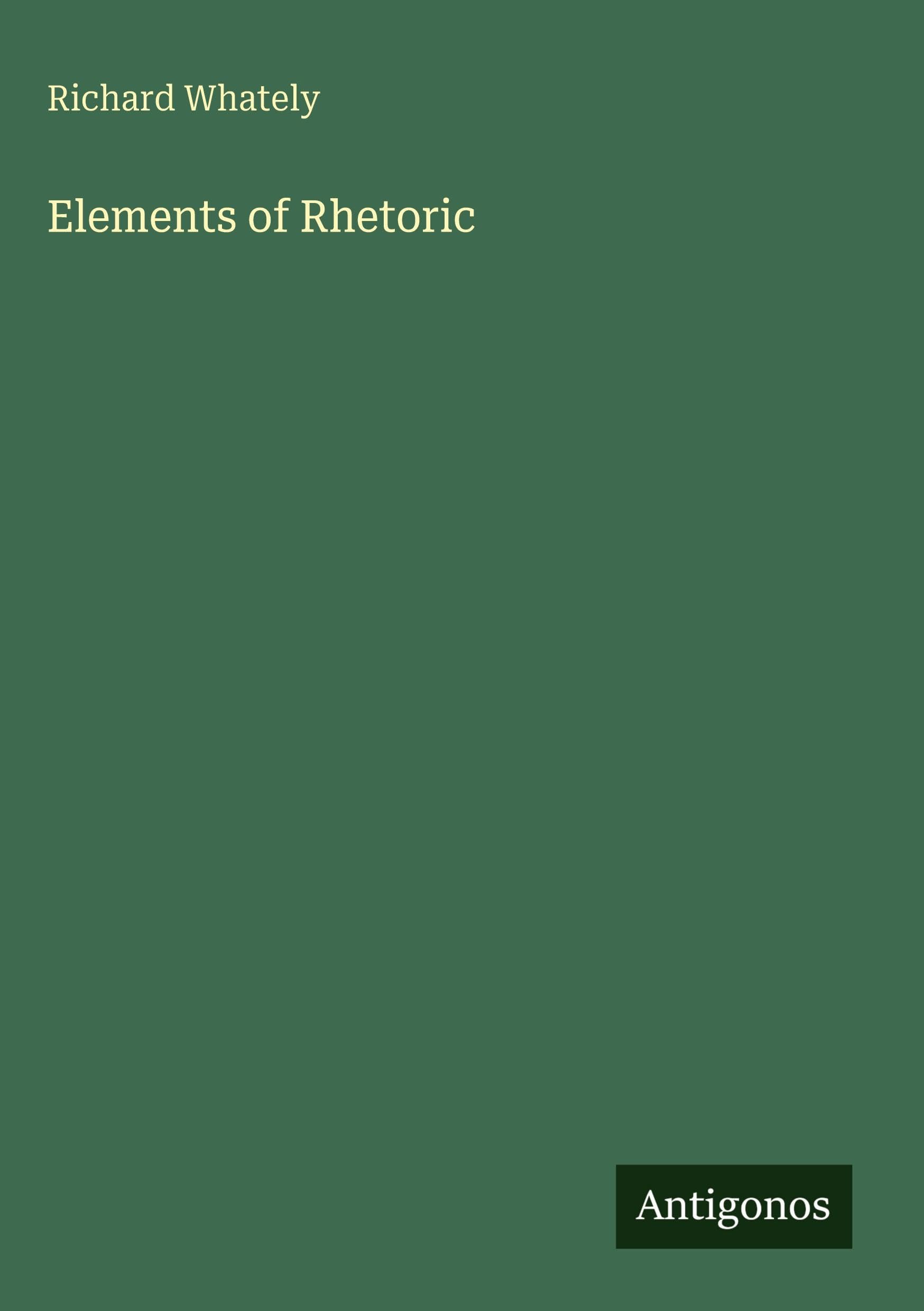 Elements of Rhetoric