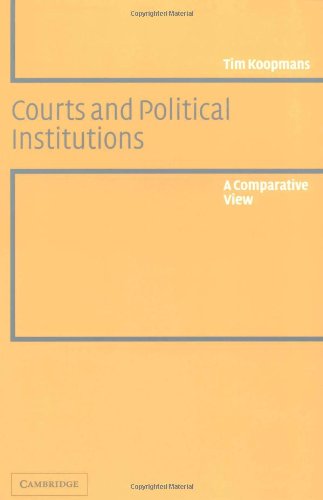 Courts and Political Institutions: A Comparative View