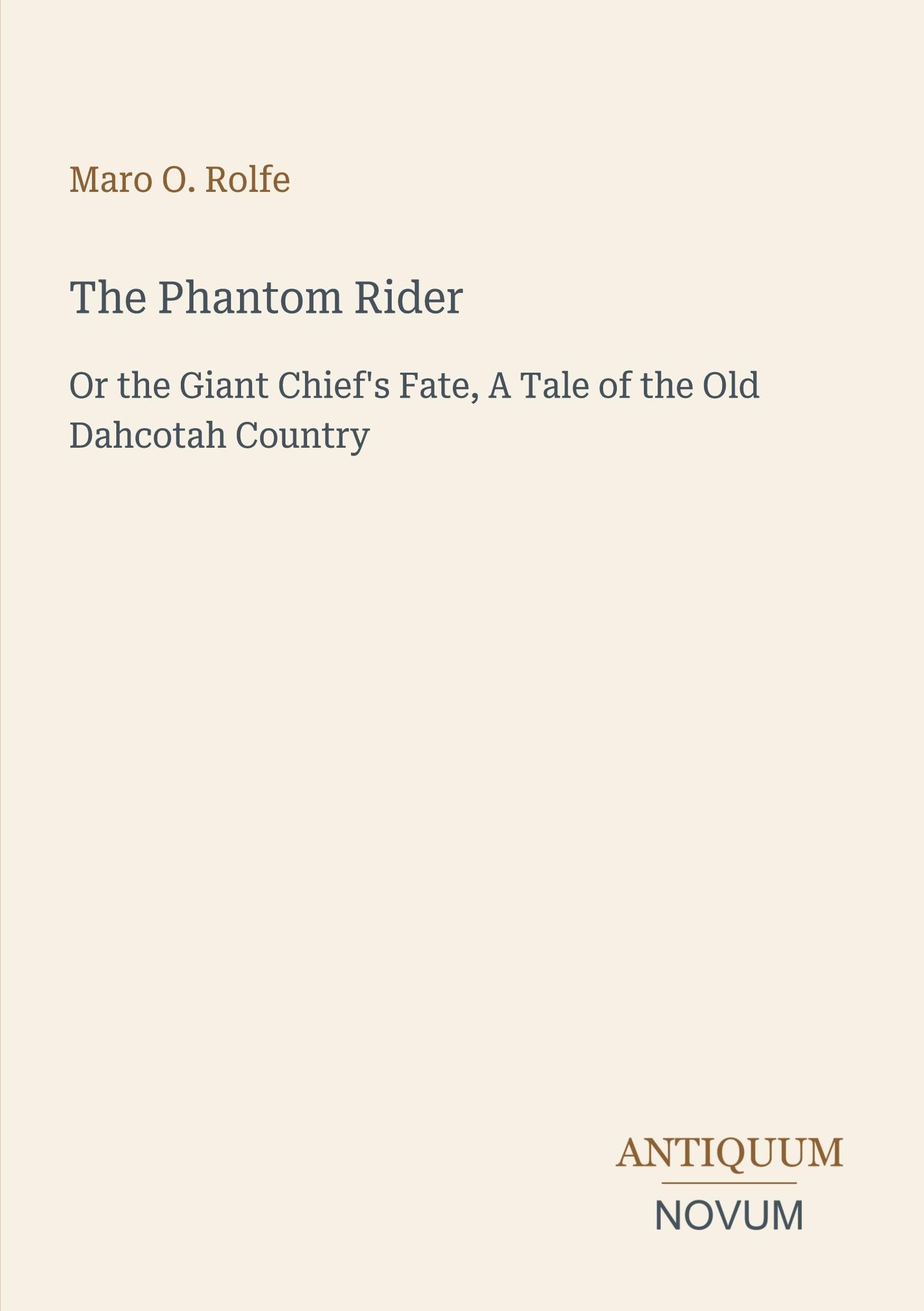 The Phantom Rider