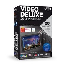 MAGIX Video deluxe 2013 Premium (Jubiläumsaktion inkl. Foto Manager MX Deluxe) von MAGIX Software GmbH | Software | Zustand gut