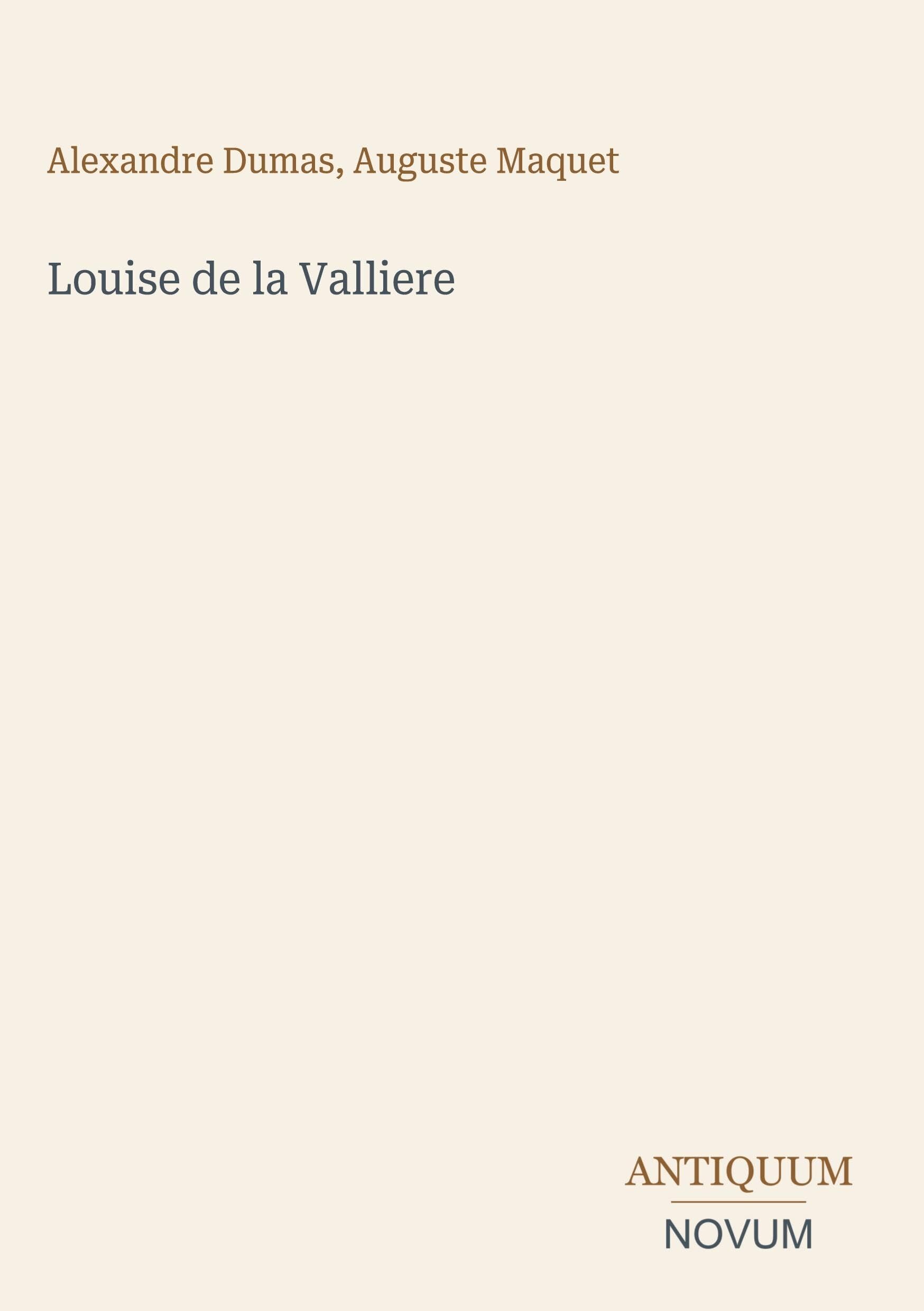 Louise de la Valliere