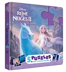 La reine des neiges II : 5 puzzles pour raconter l'histoire