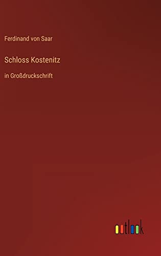 Schloss Kostenitz: in Großdruckschrift