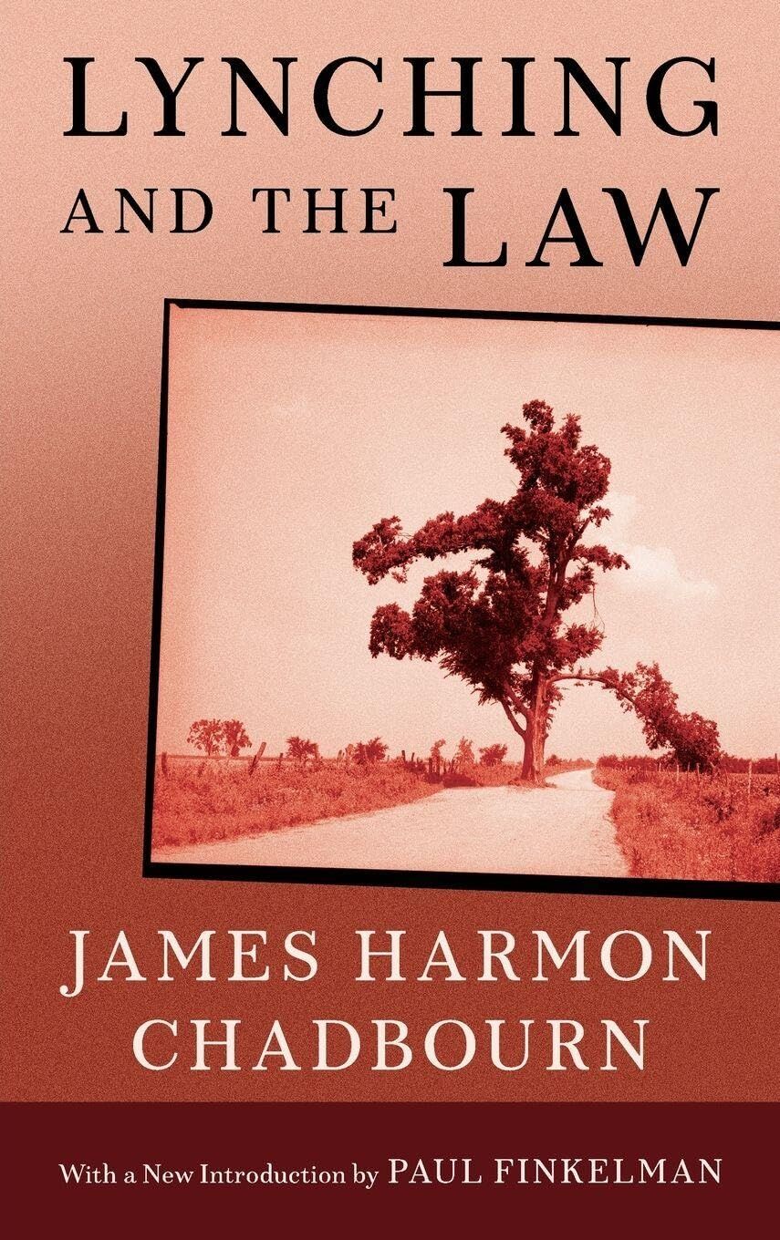 Lynching and the Law [1933]