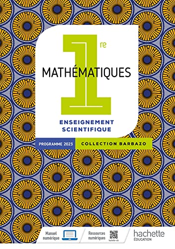 Mathématiques 1re enseignement scientifique : programme 2023
