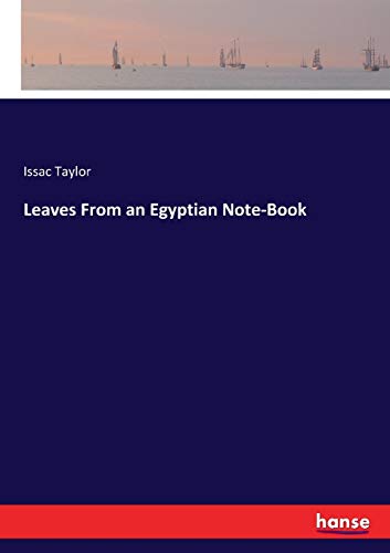 Leaves From an Egyptian Note-Book