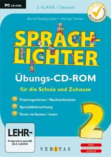 Sprachlichter für die 2. Klasse: Übungs-CD-ROM