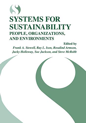 Systems for Sustainability: People, Organizations, And Environments