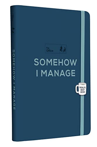 The Office: Somehow I Manage Journal with Charm: Somehow I Manage Journal With Charm Elastic Band Charm
