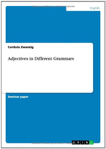 Adjectives in Different Grammars
