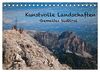 Kunstvolle Landschaften - Gemaltes Südtirol (Tischkalender 2024 DIN A5 quer), CALVENDO Monatskalender