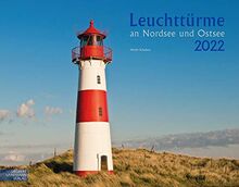 Leuchttürme Kalender 2022 | Wandkalender Nordsee/Ostsee (58 x 45,5 cm): Großformat-Kalender 58 x 45,5 cm