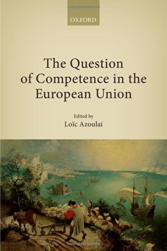 The Question of Competence in the European Union