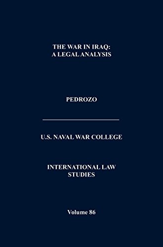 International Law and the Changing Character of War (International Law Studies, Volume 87)