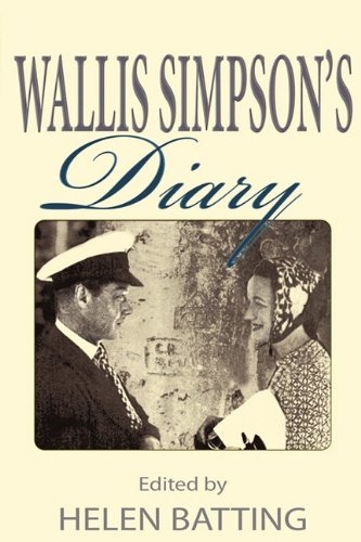 Helen Batting Wallis Simpson's Diary