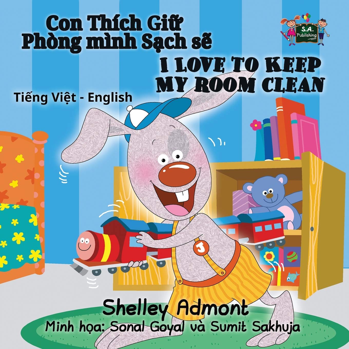 I Love to Keep My Room Clean: Vietnamese English: Vietnamese English Bilingual Edition (Vietnamese English Bilingual Collection, Band 4)