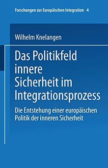 Das Politikfeld innere Sicherheit im Integrationsprozess. Die Entstehung einer europäischen Politik der inneren Sicherheit