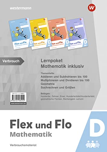 Flex und Flo - Mathematik inklusiv Ausgabe 2021: Lernpaket Mathematik inklusiv D